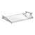 Daphne Mirrored Tray With Handles For Sale