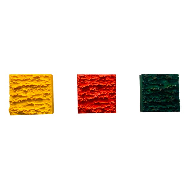 Space Age Fiberglass Wall Lamps by Uwe Mersch, 1970s, Set of 3 For Sale