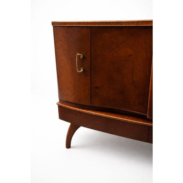 Mid-Century Modern Beautility Sideboard with Drinks Cabinet, 1960s For Sale - Image 3 of 9