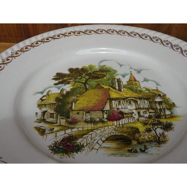 French Earthenware Plates from Lunéville & Keller, 1890s, Set of 6 For Sale - Image 4 of 11