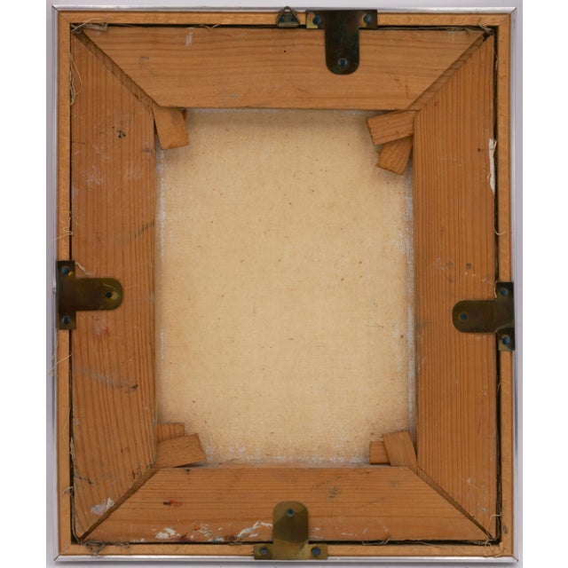 Ellinor Michel, Self-Portrait, 1969, Oil on Canvas For Sale - Image 4 of 5