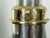 Metal 1920s French Gagneau Paris Steel and Brass Table Lamps with Waterleaves - Pair For Sale - Image 7 of 9
