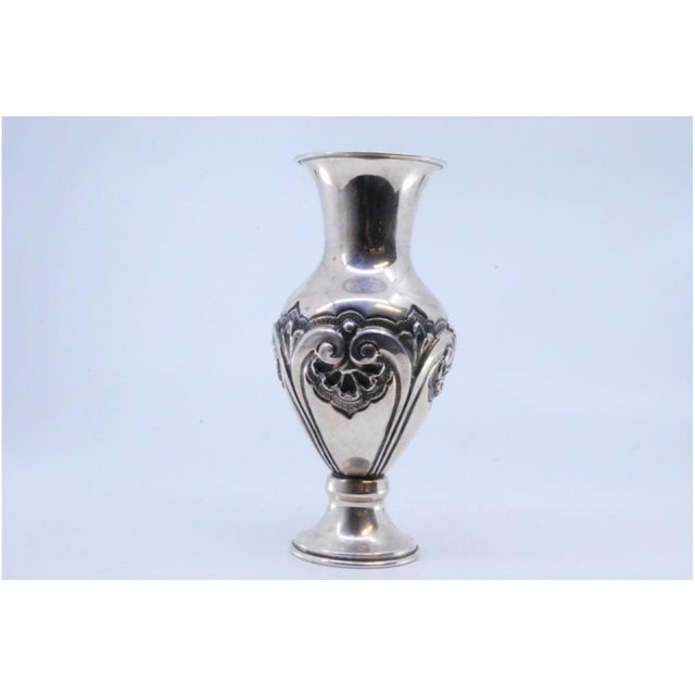Small Silver Jug with Shells and Reliefs For Sale - Image 9 of 10