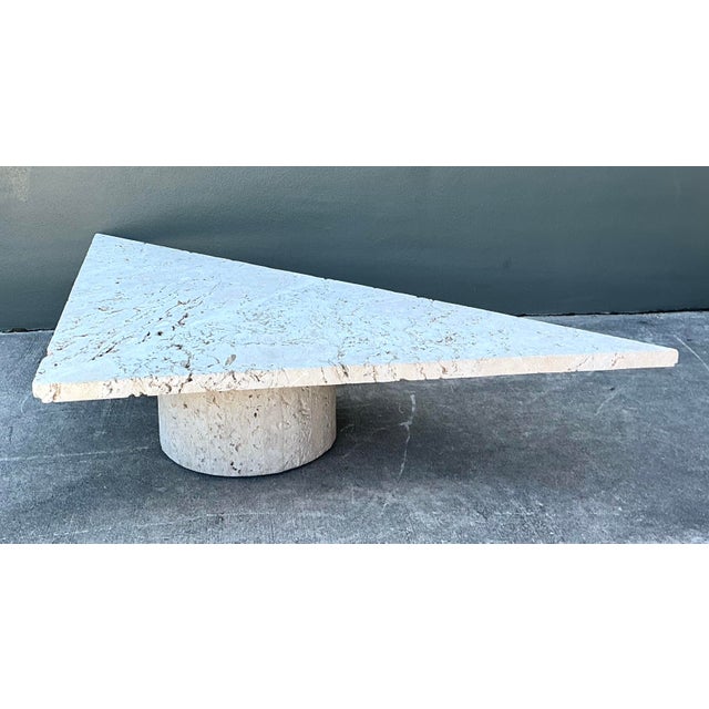 Vintage Geometric Coquina Coffee Table For Sale - Image 12 of 12