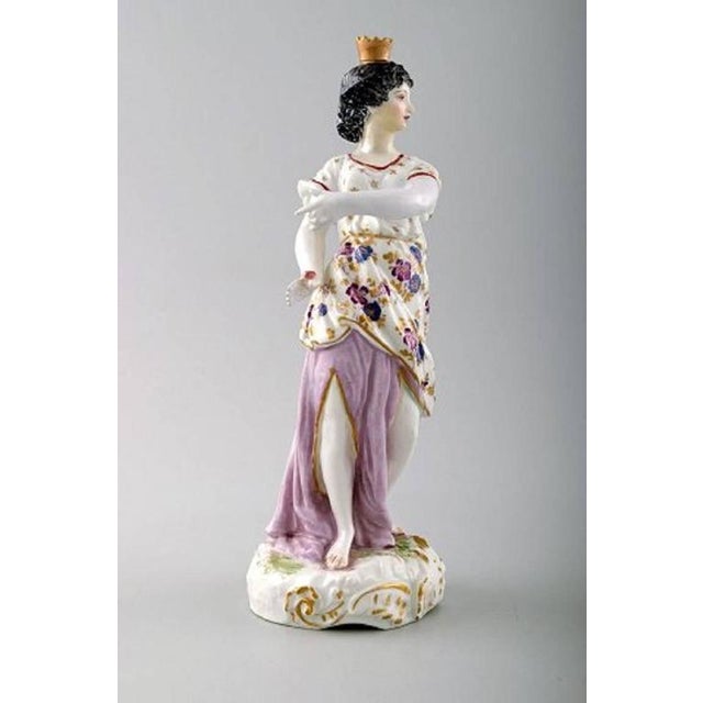 Antique French Samson porcelain figurine, mid-late 19th century. Overglaze. In perfect condition. Measures 18 cm. X 7 cm....