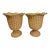Pair of Large Woven Wicker Urns For Sale