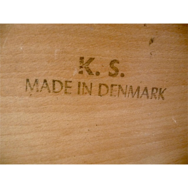 Wood Set of Teak Armchairs from Korup Stolefabrik For Sale - Image 7 of 18