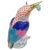 Herend Vintage Late 20th Century Herend Porcelain Bird & Fish Figurine For Sale - Image 4 of 8