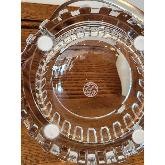 Glass 1980s Baccarat Rotary Glasses, Decanter, and Ice Bucket For Sale - Image 7 of 12