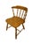 HIGH END VINTAGE Solid Hard Rock Maple Colonial Early American Pub Style Side Chair 29" High 20" Wide 21" Deep Seat:...