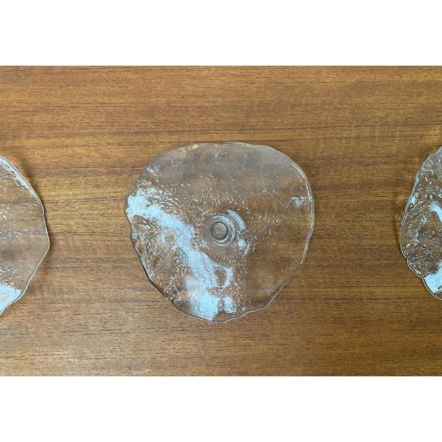 Glass Vintage Swedish Glass Candleholders by Uno Westerberg for Pukeberg, Set of 5 For Sale - Image 7 of 18