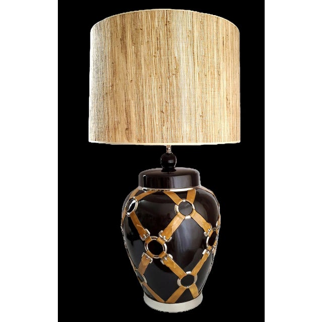 Lamp Gucci Equestrian Style 1975 Restored For Sale - Image 9 of 9