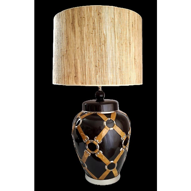 Lamp Gucci Equestrian Style by Paul Hanson 1975 For Sale - Image 9 of 9
