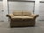 2000 - 2009 Vintage Vanguard Furniture Loveseat With Bisque Textured Fabric For Sale - Image 5 of 6