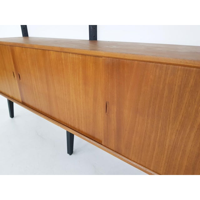 Wood Danish Wall Units by Cadovius for Royal System, 1950s For Sale - Image 7 of 18