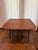 Mid-Century Modern 1960s Danish Modern Teak Drop-Leaf Dining Table For Sale - Image 3 of 7