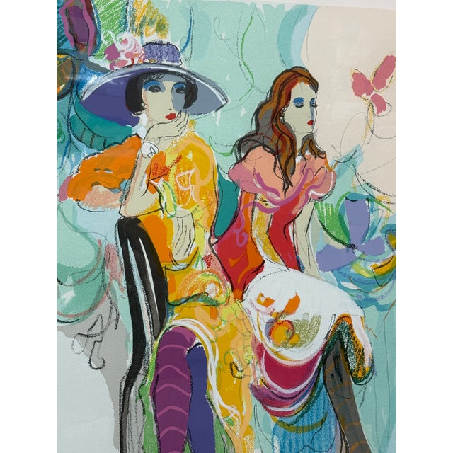 Isaac Maimon Circa 1994 Isaac Maimon "Les Coquettes", Signed For Sale - Image 4 of 12
