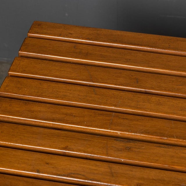 Mid-Century Modern Scandinavian Teak Bench, 1950s For Sale - Image 3 of 11