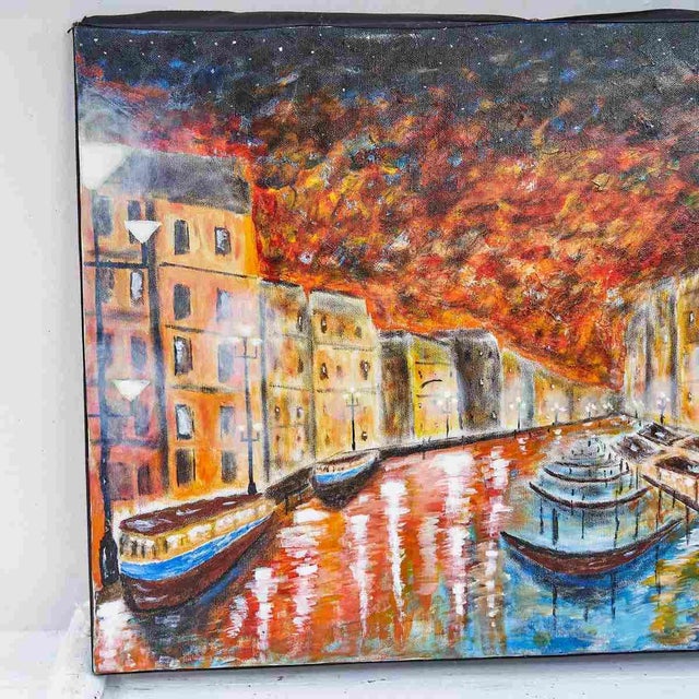 Venice, 2000s, Oil Painting on Canvas For Sale - Image 4 of 8