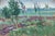 Impressionist Oil Painting: Ukrainian Rural Landscape, 1970s For Sale