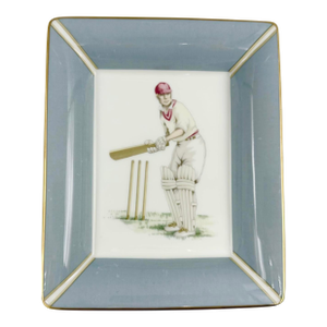 Vintage Daniel Hechter Cricket Player Ashtray Catchall Dish