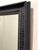 Ebony Small Ebonized Wood-Framed Mirror -Ready to Hang For Sale - Image 8 of 11