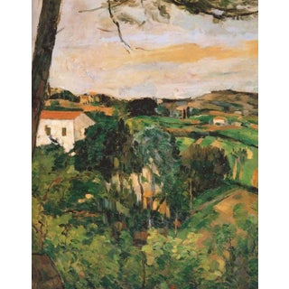 Paul Cezanne Landscape With Red Roof 1876 Giclee LTD Edition For Sale