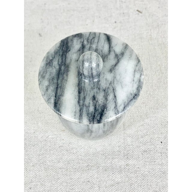 Late 20th Century Vintage Marble Lidded Container For Sale - Image 5 of 11