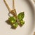 Peridot Butterfly Pendant with Cz Diamond Accents in Gold Delicate yet radiant, this pendant features a graceful butterfly...