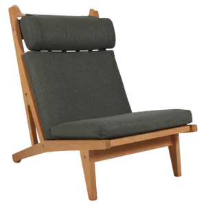 Set of Lounge Chair Model Ge-375 attributed to Hans J. Wegner for Getama, 1960s