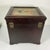 1970s Vintage Farmhouse Arts & Crafts Boho Chic Velvet Lined Rooster Storage Box For Sale - Image 13 of 18