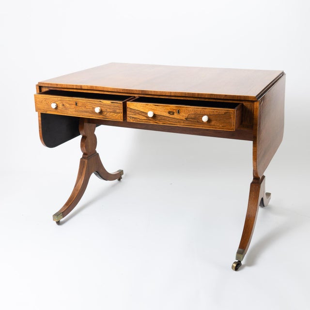 English English Georgian Brazilian Rosewood Sofa Table, C. 1800 For Sale - Image 3 of 8