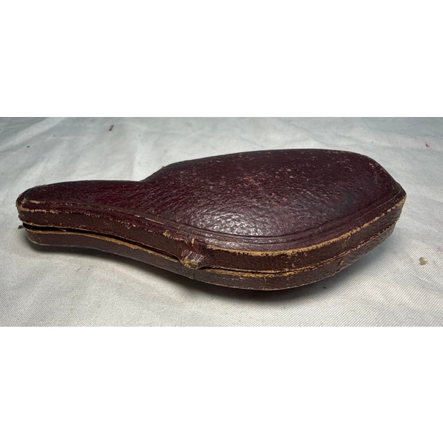 19th Century Antique 1800s Hand Carved Horse Meerschaum Smoking Pipe With Hard Case Sculpture For Sale - Image 5 of 10