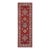 Tribal Super Kazak Red/Beige Wool Runner Rug- 2'9'' X 7'10'' For Sale