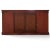 French Napoleon III style credenza featuring elaborate marquetry paneling, ebonized and giltwood architectural detailing,...
