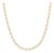 Gold Vermeil .925 Sterling Silver 1/4 Cttw Diamond Bold Octagonal Link Necklace For Sale