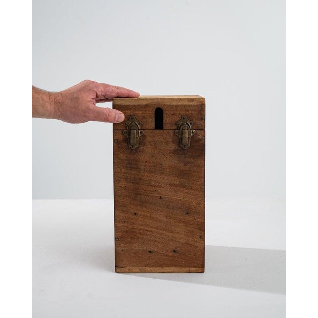 French Provincial Antique French Wooden Box For Sale - Image 3 of 12