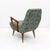 Mid-Century Modern Italian Armchairs with Sculptural Wooden Arms, 1970, Set of 2 For Sale - Image 6 of 8