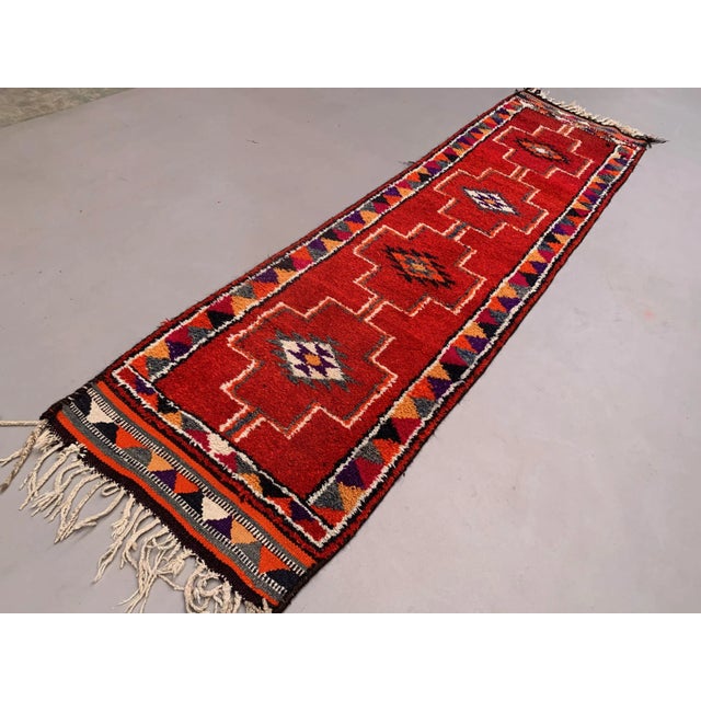 Vintage Turkish Runner Very attractive heavy duty runner, These are very heavy weight, tight wool runners, they tend to...