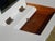 Wood Small White and Gray Dressing Table For Sale - Image 7 of 18
