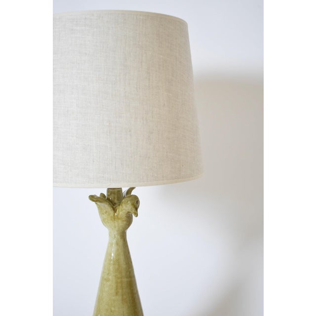 Brejos Beige Ceramic Lamp by Barracuda Interiors For Sale - Image 5 of 6