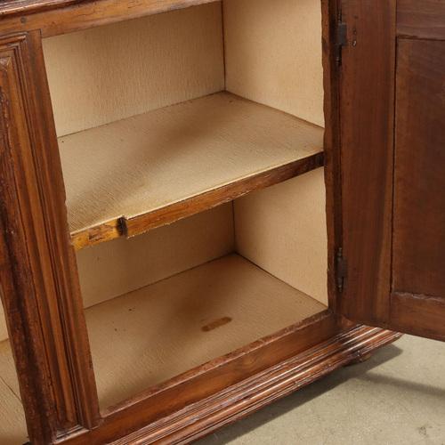 Wood Antique Piedmontese Sideboard For Sale - Image 7 of 16