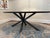 Arhaus Meridian White Marble Top Oval Dining Table For Sale In New York - Image 6 of 12