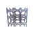 Vintage Acrylic Modular Lucite Floor Wine Rack, 21 Bottles For Sale - Image 4 of 7