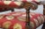 Brick Red 17th Century Style European Floral Fabric Dining Chairs - Set of 10 For Sale - Image 8 of 13