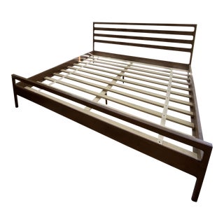Chris Earl for Parachute Handmade Walnut King Bed Frame For Sale