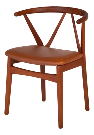 Mid-Century Modern Model 255 Teak and Leather Dining Chair by Henning Kjærnulf for Bruno Hansen, Denmark, 1960s