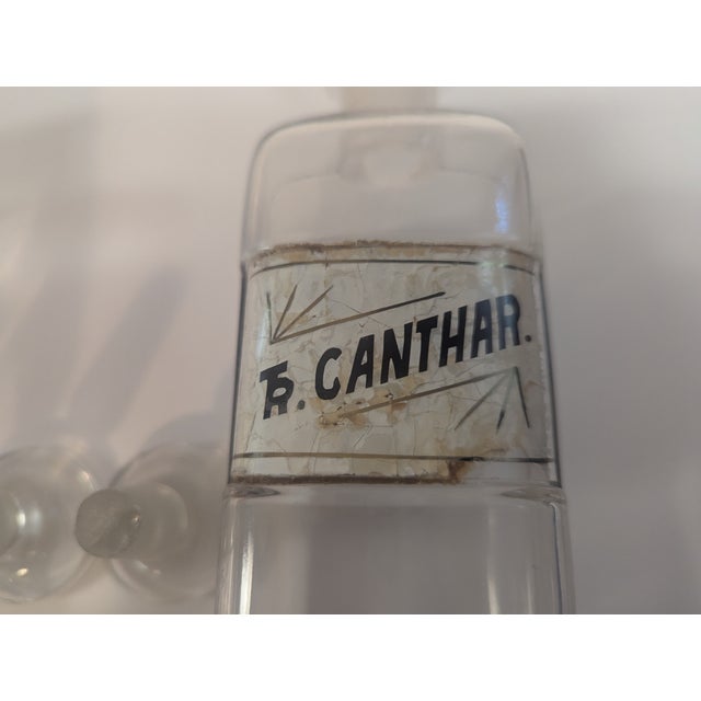 Pair of Antique Apothecary Bottles For Sale - Image 11 of 11