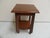 Antique Art Nouveau Oak Side Table, 1890s, in Very Good conditions. Designed 1890 to 1919