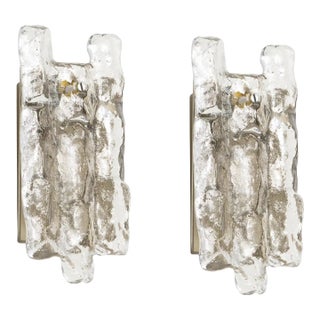 Pair of Kalmar Sconces Wall Lights, Austria, 1960s For Sale